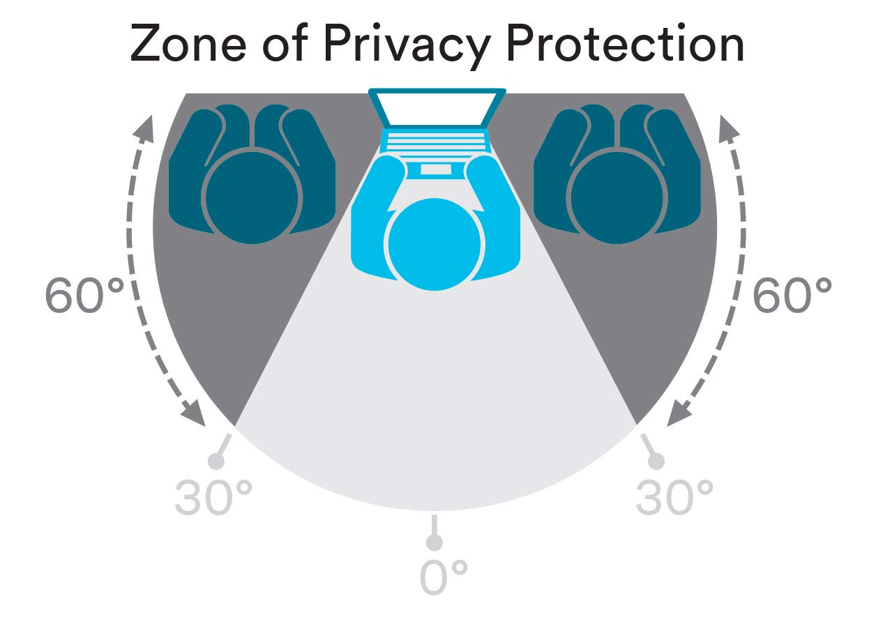 3M™ Privacy Filter for 13.3" Widescreen Laptop with COMPLY™ Attachment System (16:9 aspect ratio)