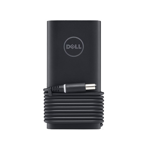 Dell 90W Auto Air Adapter with 7.4mm to 4.5mm DC Power Dongle
